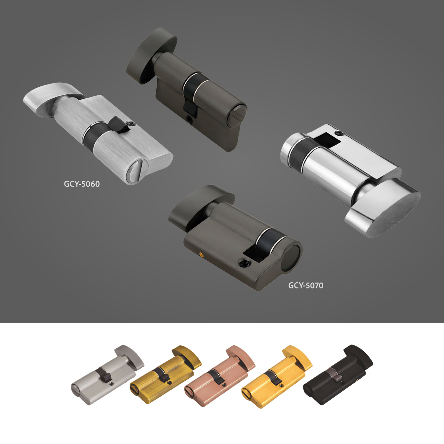 Bathroom Cylinder Lock